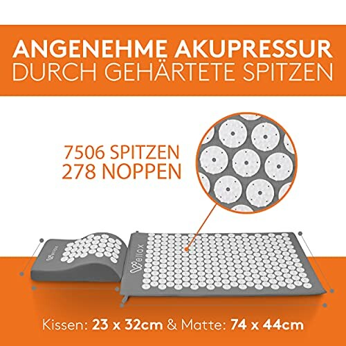 Wellax Acupressuurmat