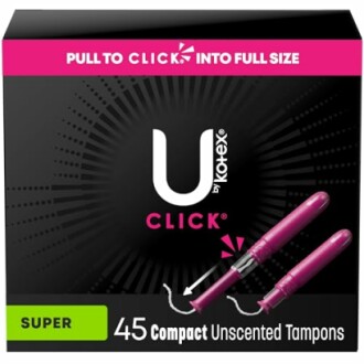 U by Kotex Click Tampons