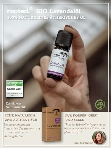 Rooted.® Organische Lavendelolie