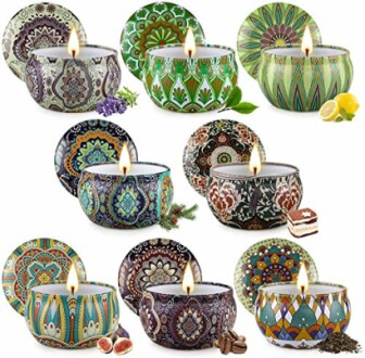 YINUO LIGHT Geurkaarsen Cadeauset