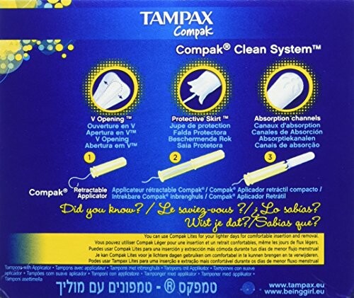 Tampax Compak Regular Tampons