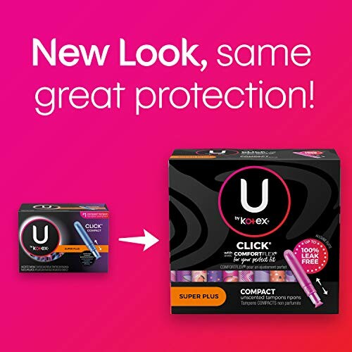 U by Kotex Click Compact Tampons