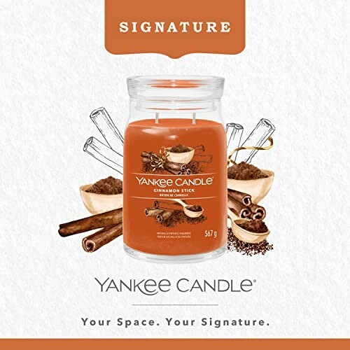 YANKEE CANDLE Kaneelstok Geurkaars